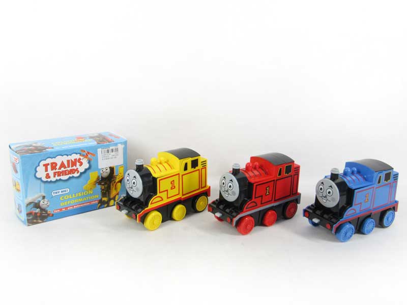 Pull Back Transforms Train(3C) toys