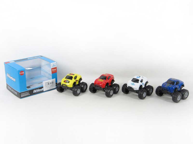 Die Cast Cross-country Car Pull Back(4S4C) toys