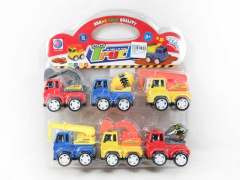 Pull Back Construction Truck(6in1) toys