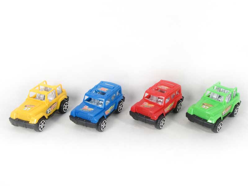 Pull Back Jeep(4C) toys
