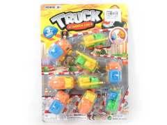 Pull Back Construction Truck(9in1)