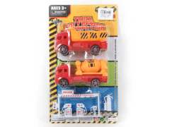 Pull Back Construction Truck Set(2in1)