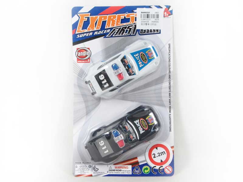 Pull Back Police Car(2in1) toys