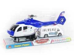 Pull Back Helicopter & Free Wheel Car(2in1)