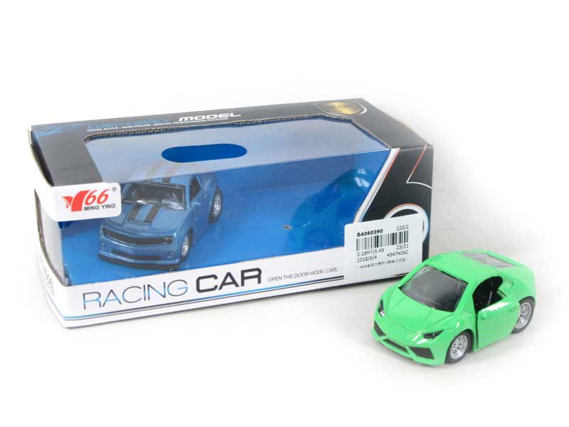 1:48 Die Cast Sports Car Pull Back(2in1) toys