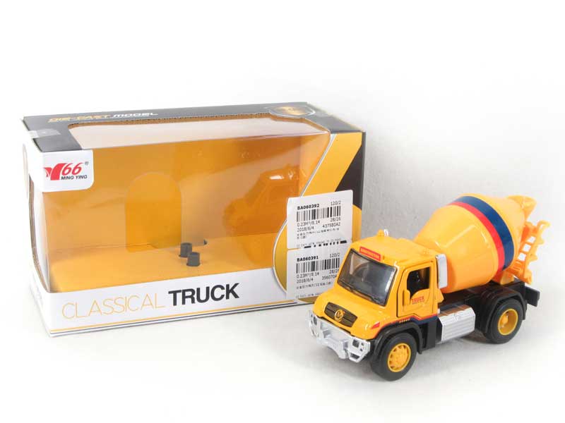 Die Cast Construction Truck Pull Back W/L_M(3S) toys