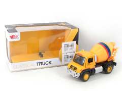 Die Cast Construction Truck Pull Back W/L_M(3S)