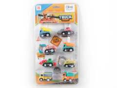 Pull Back Construction Truck(8in1)