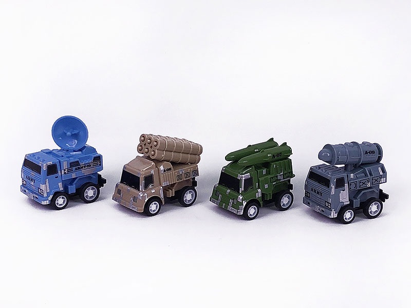 Pull Back Missile Car(4S) toys