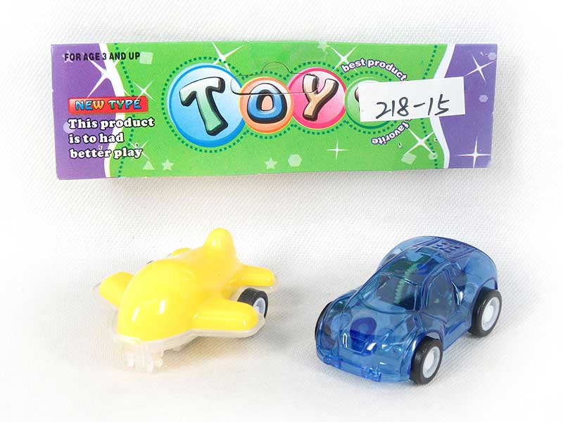 Pull Back Car & Pull Back Plane(2in1) toys