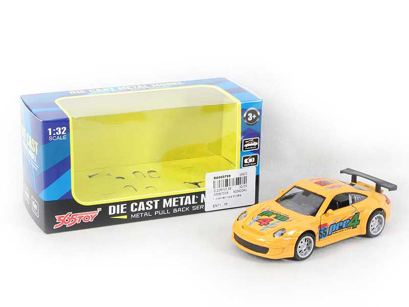 1:32 Die Cast Racing Car Pull Back toys