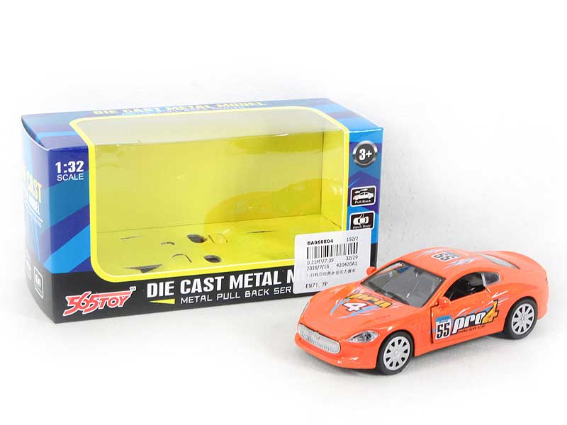 1:32 Die Cast Racing Car Pull Back toys