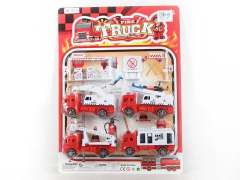 Pull Back Fire Engine Set(4in1)(2styels)