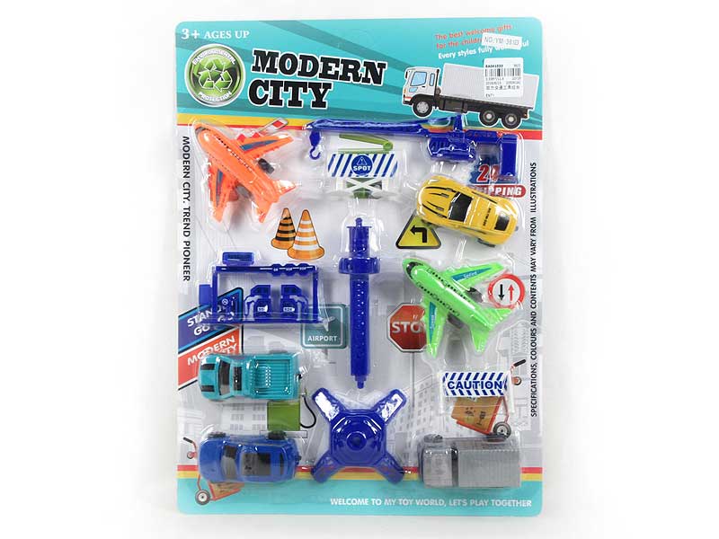 Pull Back Traffic Car Set(2S) toys