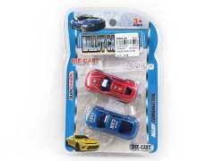 Die Cast Sports Car Pull Back(2in1)