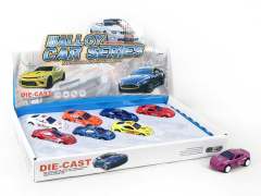 Die Cast Sports Car Pull Back(12in1)