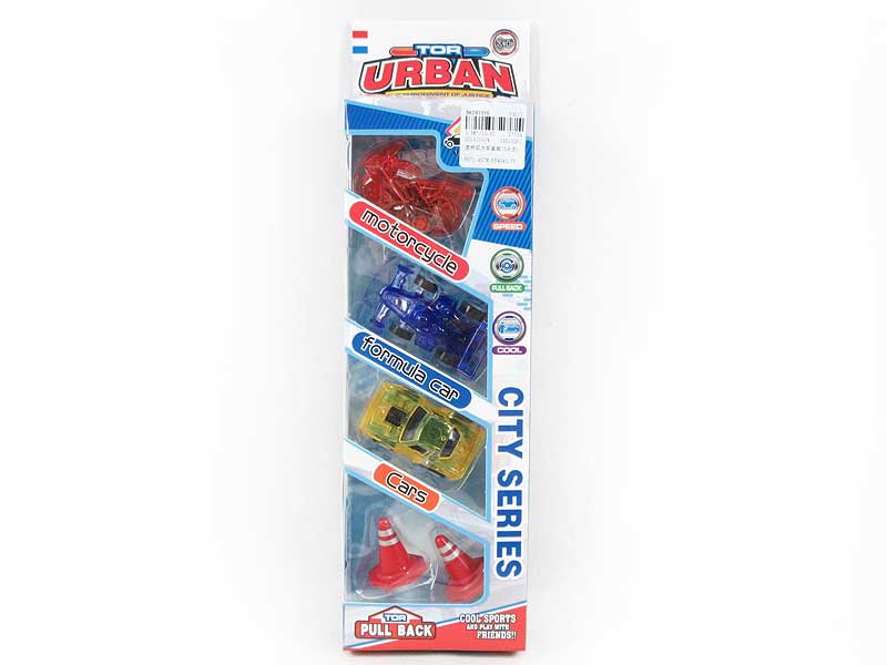 Pull Back Car Set(3in1) toys