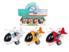 Die Cast Helicopter Pull Back(12in1)