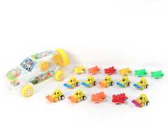 Pull Back Plane & Pull Back Construction Truck(16in1)