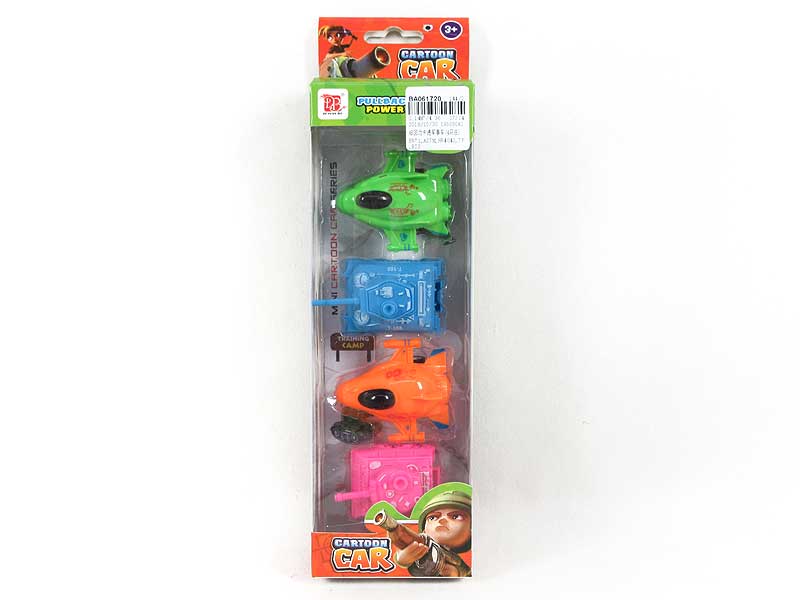 Pull Back Car(4in1) toys