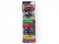 Pull Back Express Car(6in1)