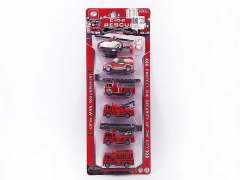 Pull Back Fire Engine(6in1)
