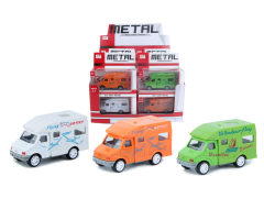 Die Cast Car Pull Back(12in1)