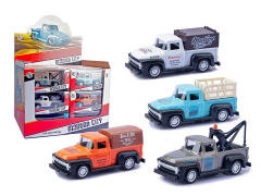 Die Cast Truck Pull Back(24in1)