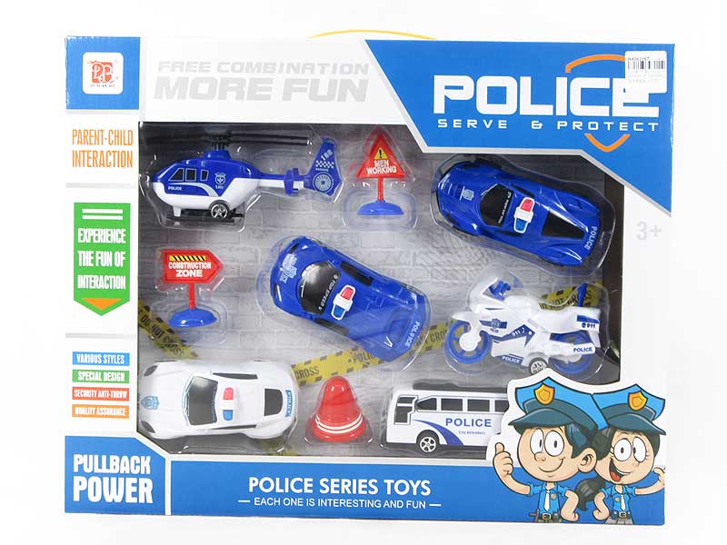 Pull Back Car Set(6in1) toys
