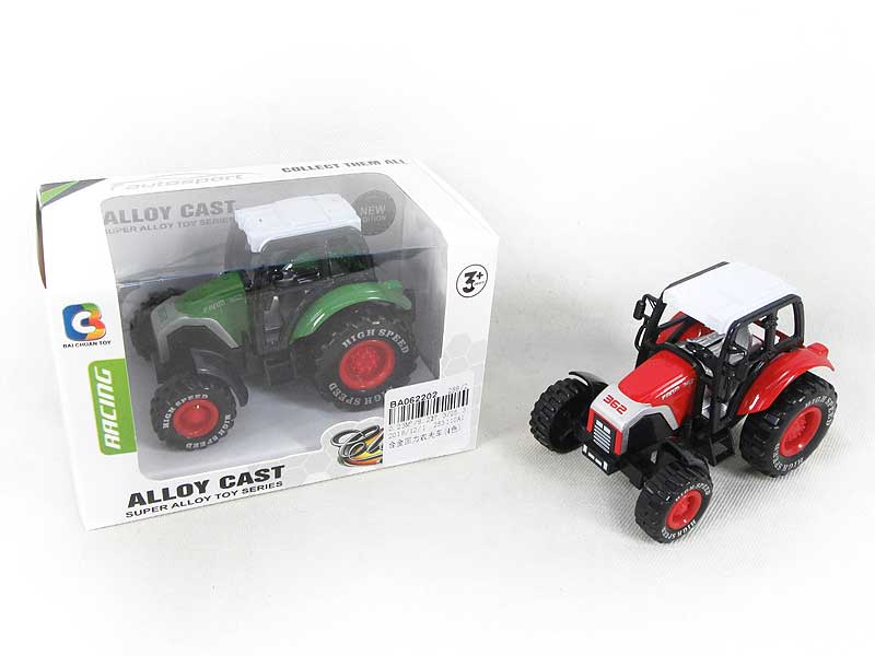 Die Cast Farmer Car Pull Back(4C) toys