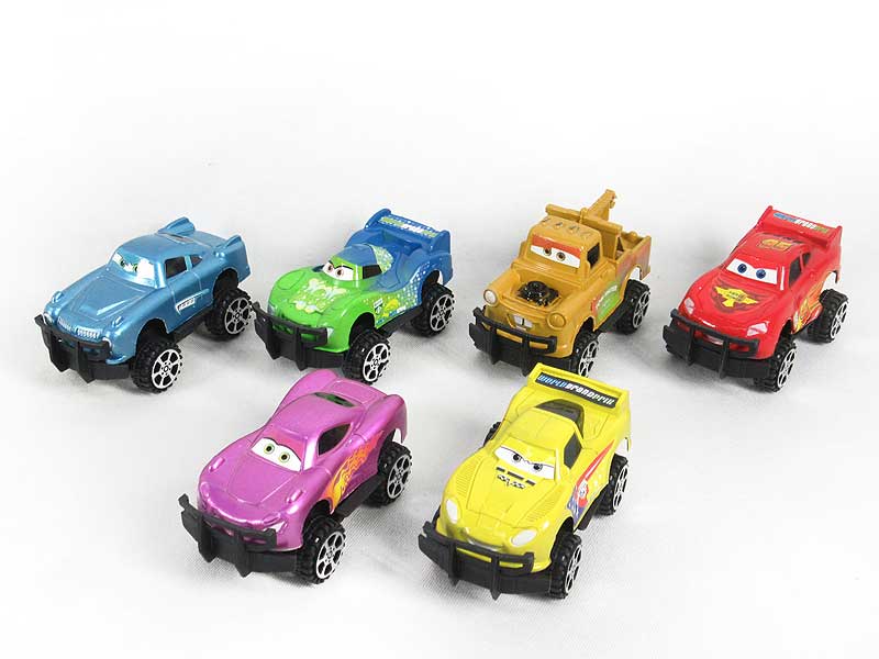 Pull Back Car（6in1） toys