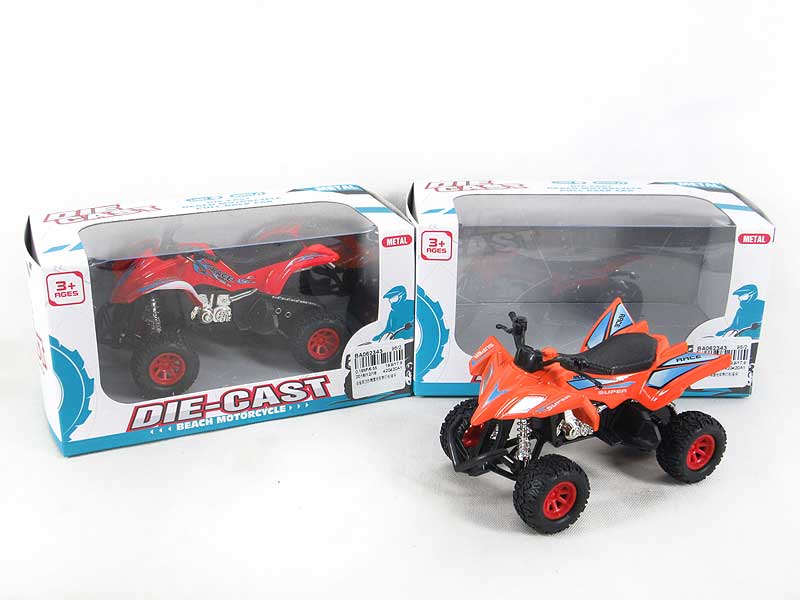 Die Cast Motorcycle Pull Back W/L_M(2S) toys