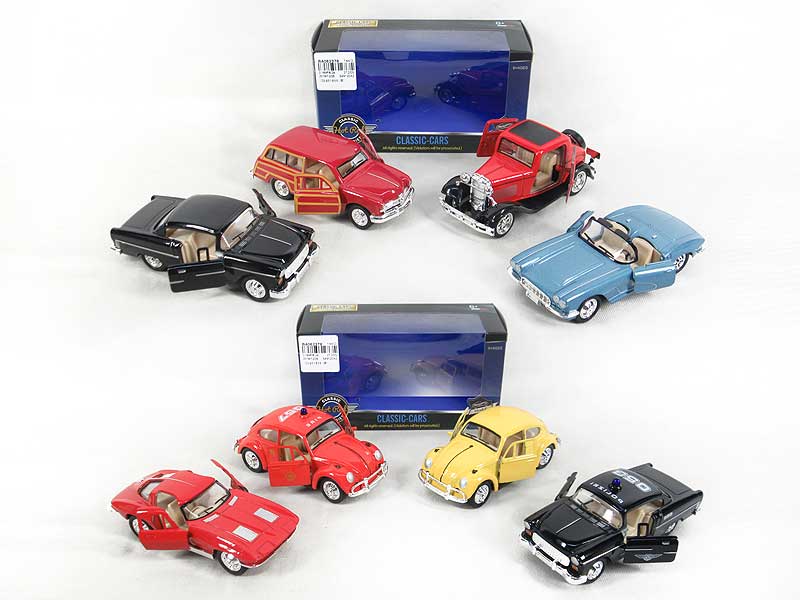 1:32 Die Cast Car Pull Back(8S) toys