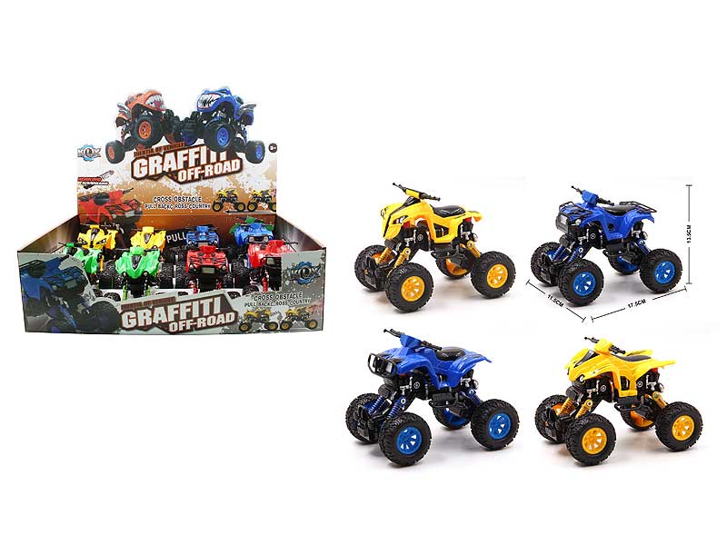 Pull Back Motorcycle(8in1) toys