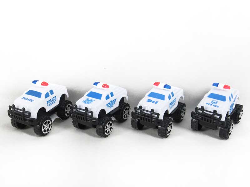 Pull Back Cross-country Police Car(4S) toys