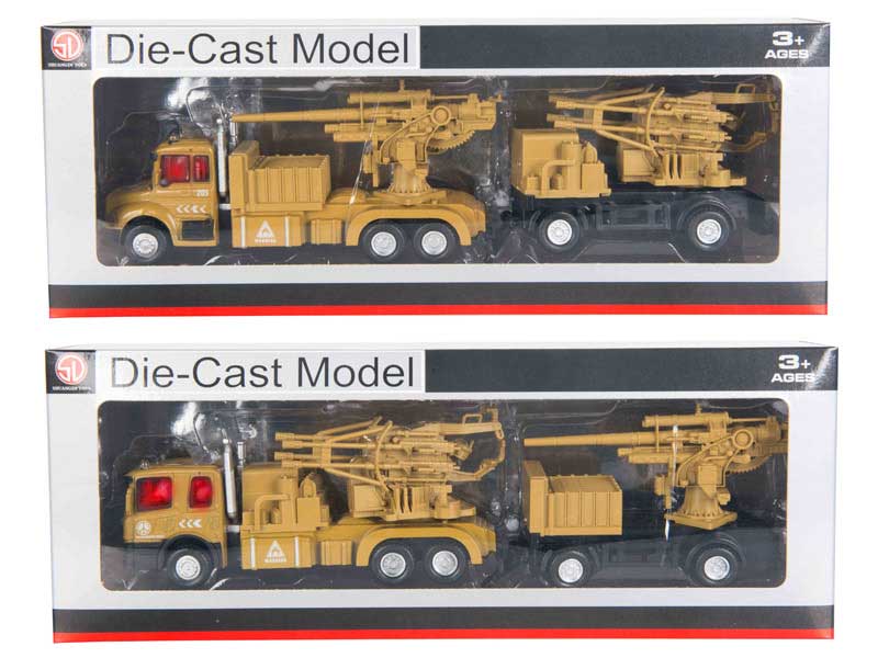 1:60 Die Cast Truck Pull Back W/L_M(2S) toys