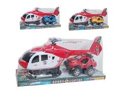 Pull Back Helicopter & Pull Back Car