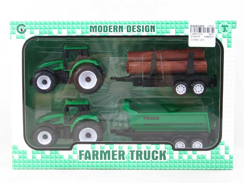 Pull Back Farm Truck(2in1) toys
