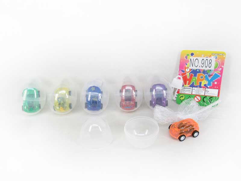 Pull Back Car(6in1） toys