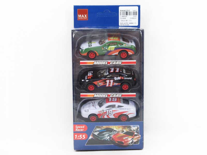 1:55 Pull Back Racing Car(3in1) toys