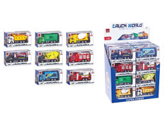 1:55 Die Cast Tow Truck Pull Back(24PCS)