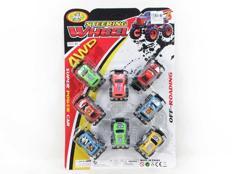 Pull Back Cross-country Car(8in1) toys