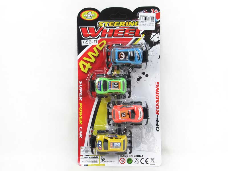 Pull Back Cross-country Car(4in1) toys