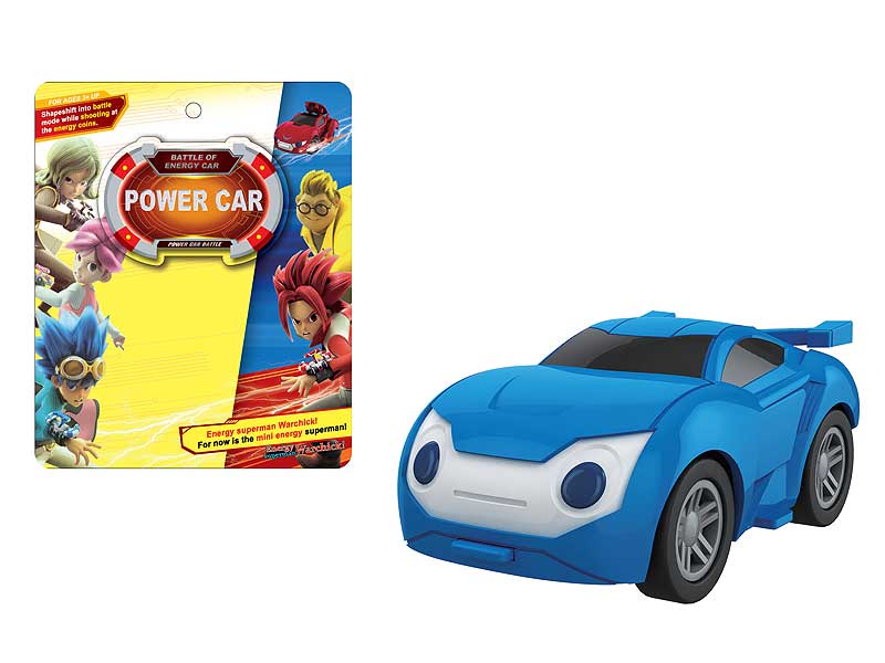Pull Back Transforms Car toys