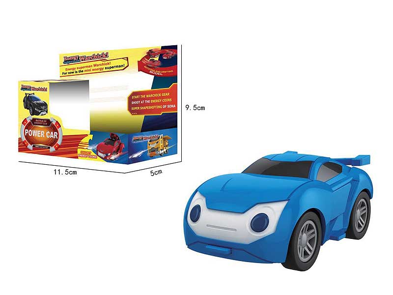 Pull Back Transforms Car toys