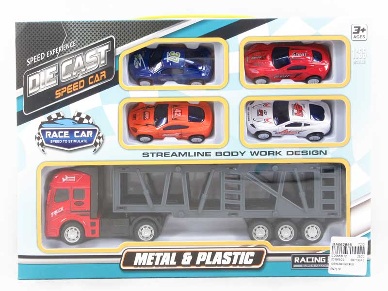 Die Cast Truck Pull Back (2C) toys