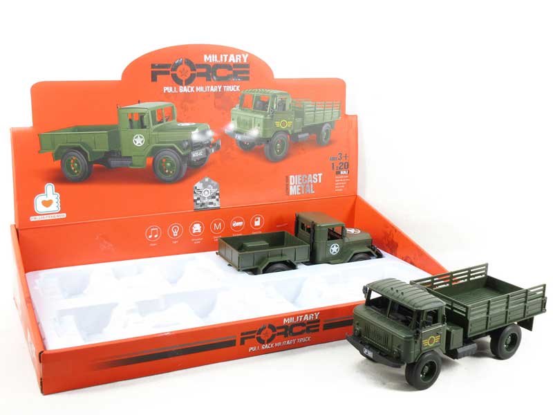1:20 Die Cast Car Pull Back(4in1) toys