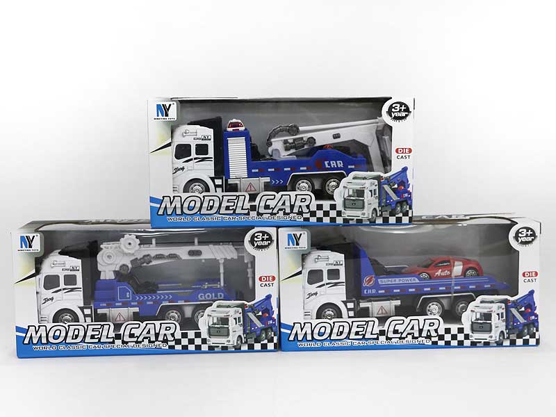 Die Cast Rescue Car Pull Back(3S) toys