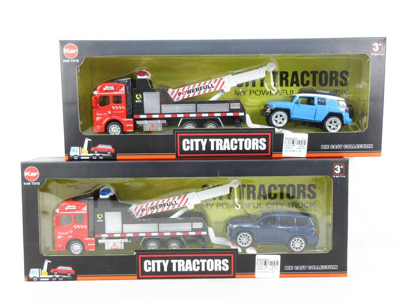 Die Cast Tow Truck Pull Back(2S) toys