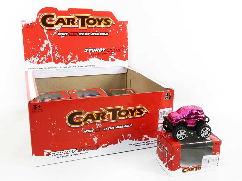 Pull Back Cross-country Car(24in1) toys